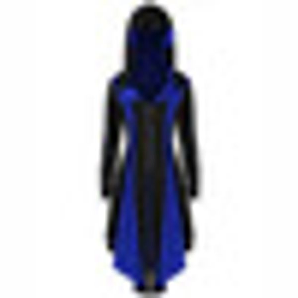 

womens lace up hoodie coat jacket casual outwear ladies irregular hem warm, Black;brown