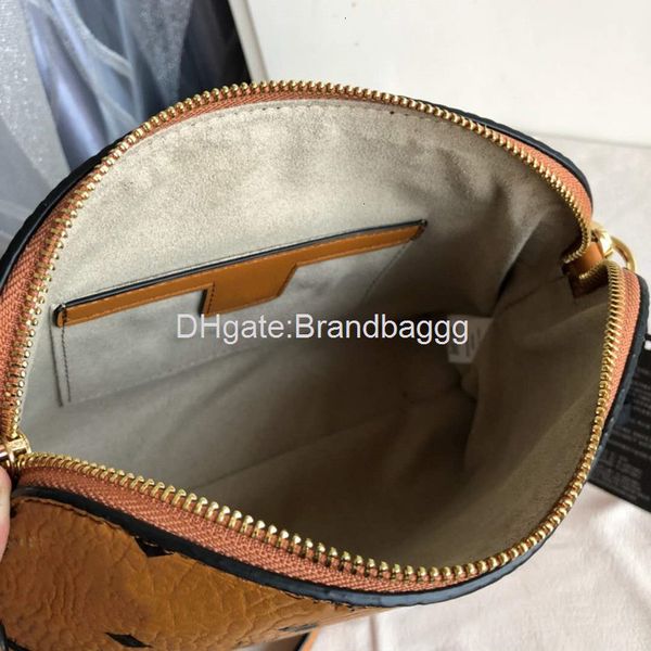 

2020 charm women brand bags designer shell bag brown leather shoulder bag flower luxury shoulder bag with m box