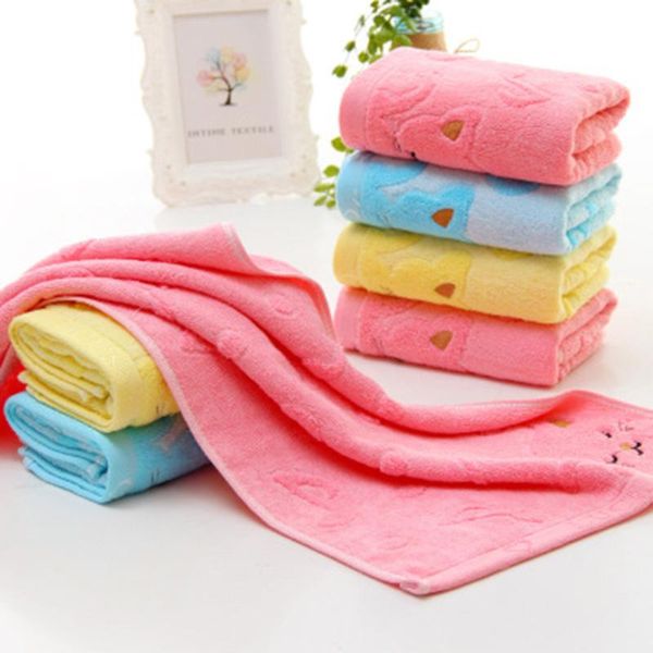 

1pcs microfiber cartoon towel dry baby soft absorbent fast drying towel small children bath beach cleaning 50*26cm