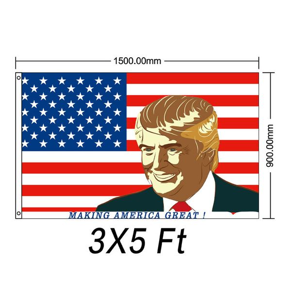 2020 2020 Donald Trump Election Banner Flag 8 Designs Trump Tank