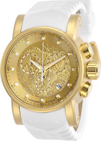 

invicta men 28189 s1 rally из нержавеющей стали кварцевые спортивные часы с силиконовым ремешком, Slivery;brown