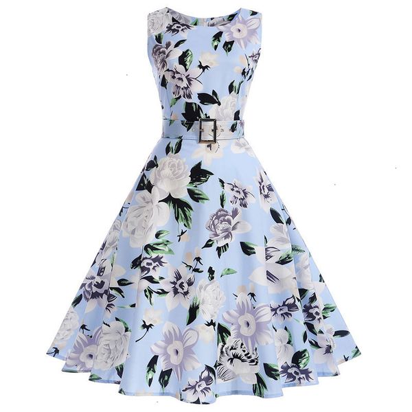 

женщин платья женщин дизайнер одежды винтаж платья лето цветочные печати рукавов 60s элегантный rockabilly sexy pin платье с поясом, Black;gray