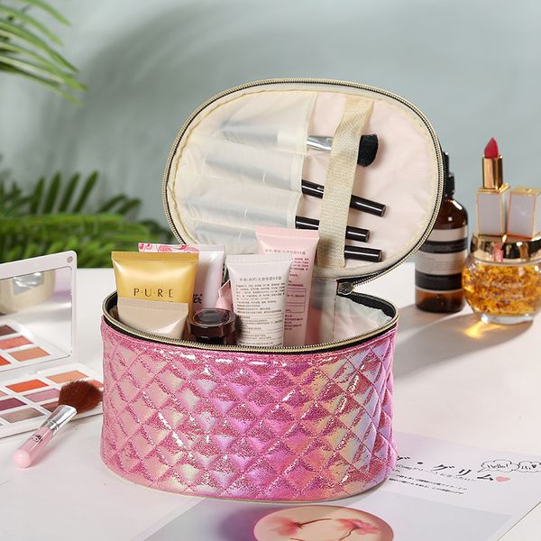 

2019 new cosmetic bag necessaire travel organizer make up box toiletry kit wash toilet bag large waterproof pouch