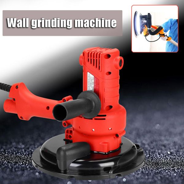 

ac220v 2600rpm wall putty polisher grinding machine portable vacuum self clean type dry wall sanding grinding power tools