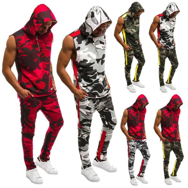 

2020 brand sporting suit men warm hooded tracksuit track men's sweat suits set large size sweatsuit men's pure color casual suit, Gray
