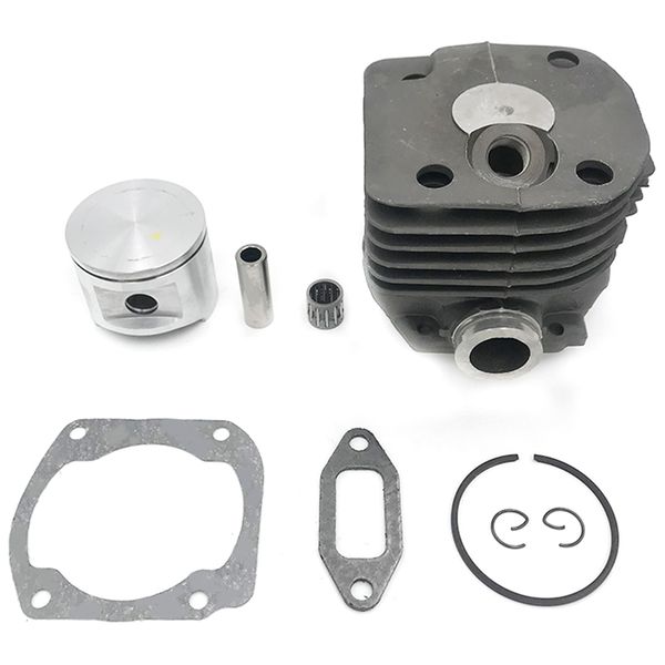 

48mm round cylinder piston rings cage bearing gasket set kit for husqvarna 365 362 chainsaw engine motor parts