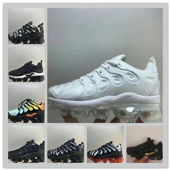 

Luxury designer Children shoes kids Running Shoes Boy& Girl Toddler Youth 2018 plus tn 97 Trainer Cushion Surface Breathable Sports sneakers