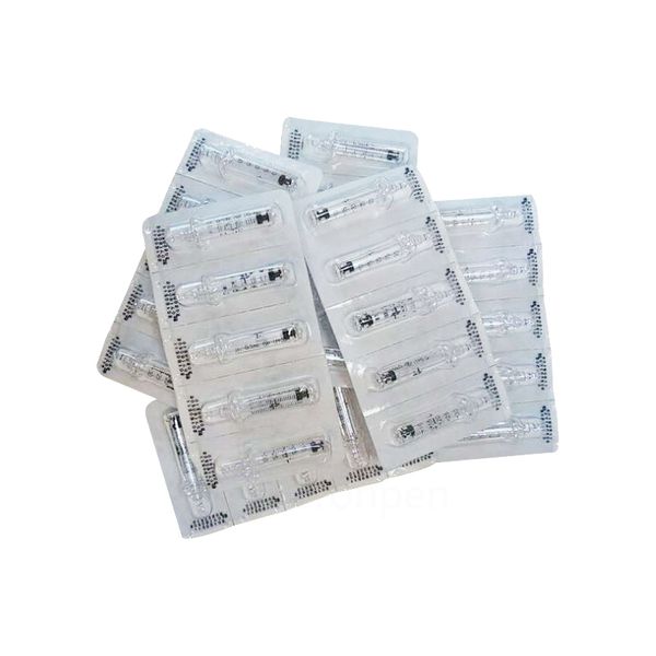 

2019 Disposable hegienic plastic ampoule/syringe/needle for hyaluronic acid pen/gun ampoules head for hyaluronic pen