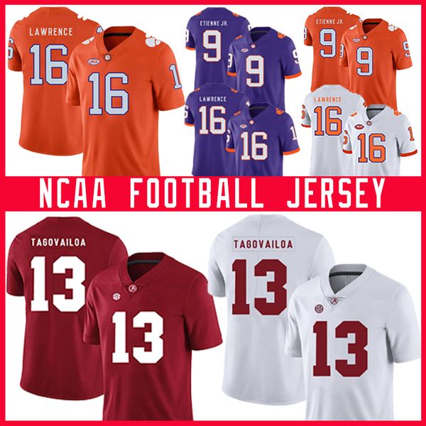 

ncaa alabama crimson tide 13 tua tagovailoa jersey 97 nick bosa 7 dwayne haskins jr ohio state buckeyes football jersey 26 saquon barkley, Black