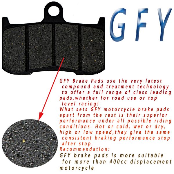 

motorcycle for yamaha yz 125 a b d e f g h j 1990-1997 wr 125 k 1998 dt 200 wr 3xp 1992-1993 motorcycle brake pads front rear