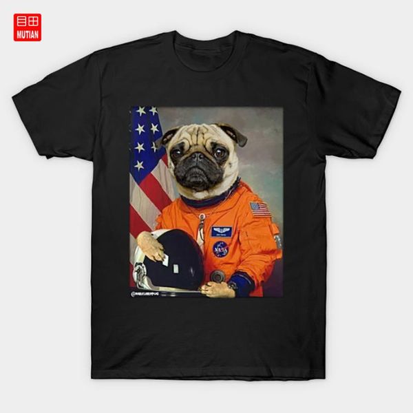 

astropug t-shirt pug astronaut pug life dog pugs not i love pugs, White;black