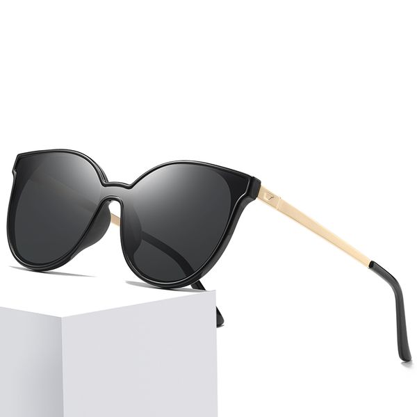 

women's brand designer sunglasses men's and women's gold frame men's / women's sunglasses glitter lens travel drivi, White;black