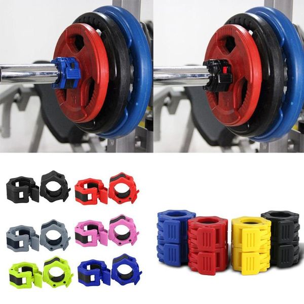 

barbell collar lock clips clamp weight lifting bar gym fitness dumbbell buckle