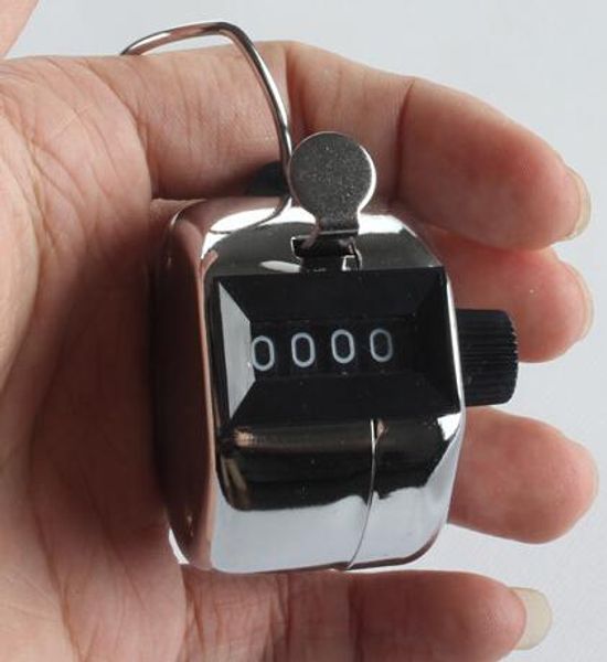 

chrome hand tally counter 4-значный номер clicker golf