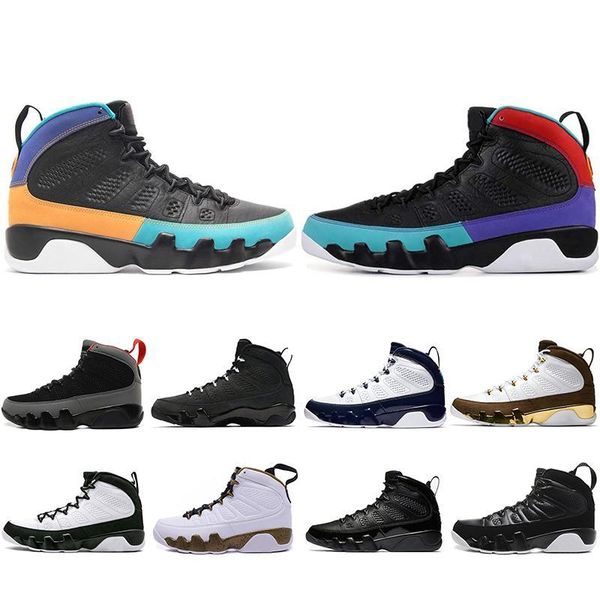 

dream it unc 9 ix 9s mens basketball shoes la oreo mop melo bred space jam sports sneakers 7-13