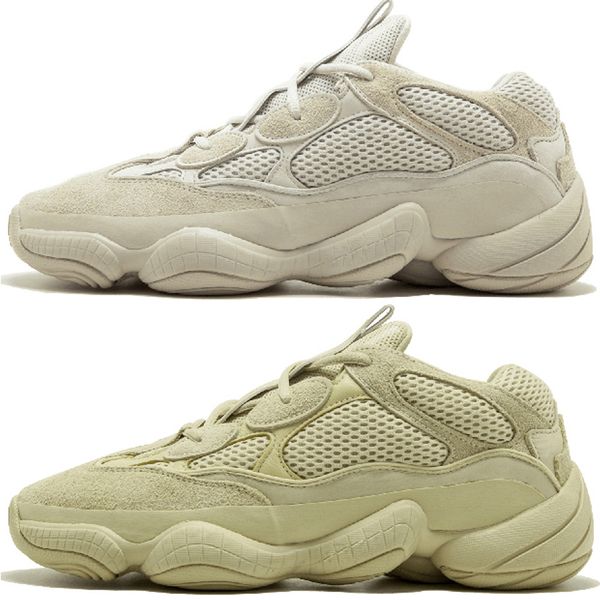 

Cheap New Kanye West 500 Desert Rat Blush 500s Salt Pink Utility Black mens running shoes for men women sport sneakers designer