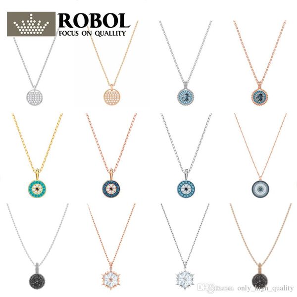 

1:1 new necklace, fashionable brand exquisite noble devil's eye necklace, suitable for women's party wear, Silver