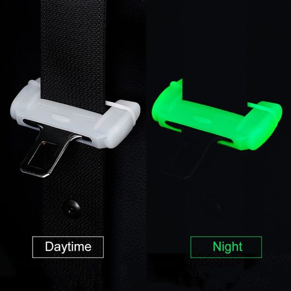 

universal car safety belt buckle covers anti-scratch silicon protector seat interior accessories b36b