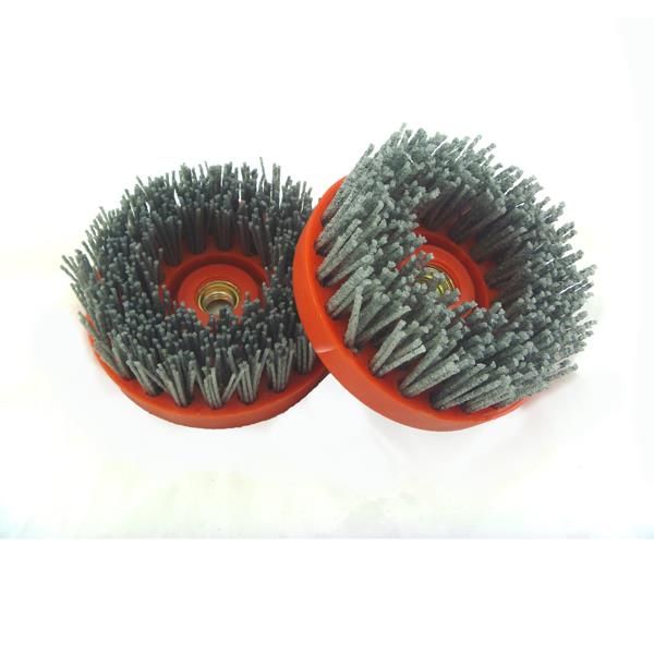 

100mm silicon carbide antique abrasive brushes for stone cleaning