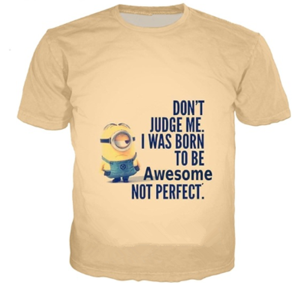 

cartoon movie despicable me cute minions t-shirt women men summer funny 3d print short sleeve crewneck casual q428, White;black