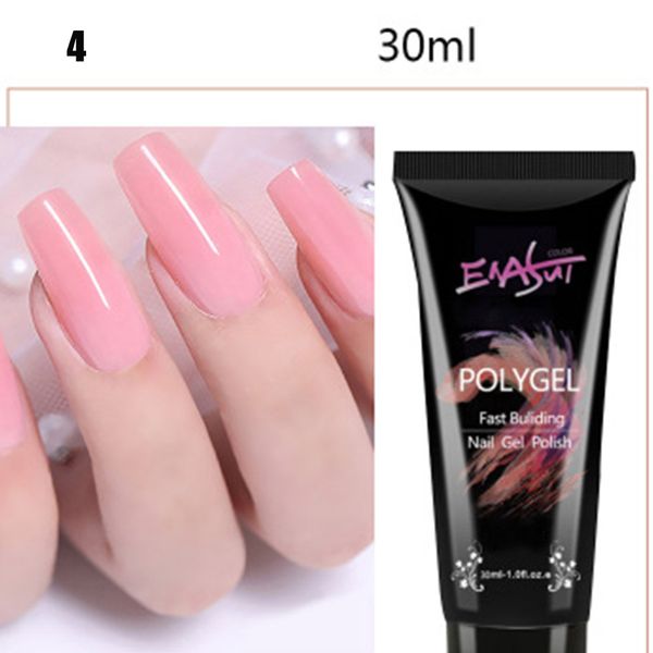 

quick building nail extension gel polygel crystal uv led lamp nail gel manicure supplies ldo99, Red;pink