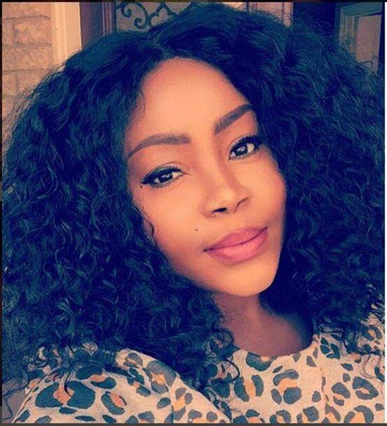 Good Style Human Hair Wigs With Natural Color Water Wave Lace