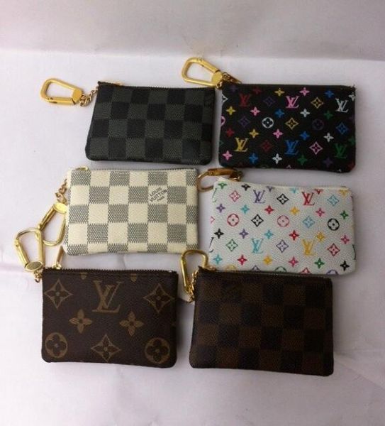 

Brand New Key Pouch Damier Холст Держит Высокое Качество Известный Классический Дизайнер Женщин Брелок Портмоне