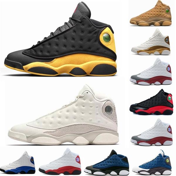 

With Box 2019 Mens Basketball Shoes 13 Bred Black True Red Moon Particle Graduation Discount Sports Shoe Women Sneakers 13s Black Cat