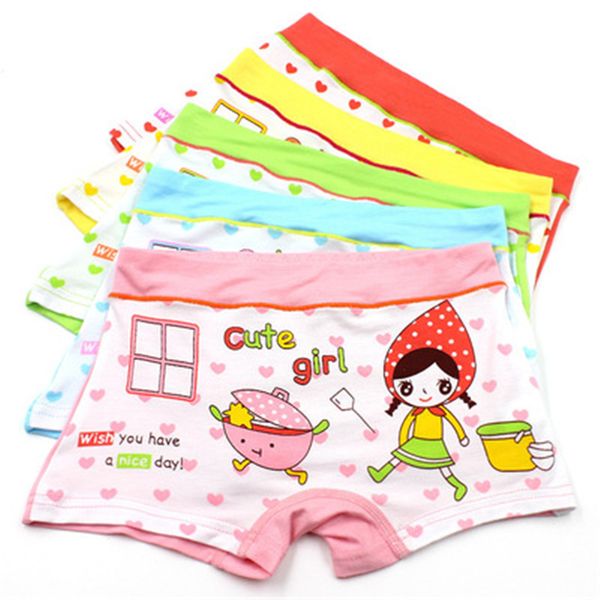 

2-10t soft organic modal cute girl underwear girls shorts panties baby girls boxers cartoon design children underwear, Camo