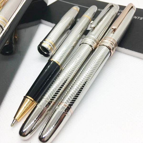 

luxury meisterstcek 163 wave roller ball pen stationery school office supplies with monte serial number xy2006108