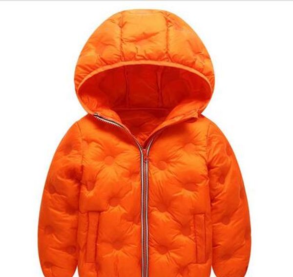 

kids down hoodies coats cotton lighter zipper new pressing technology long sleeve toddler baby boys girls designer winter jacket snow coat, Blue;gray