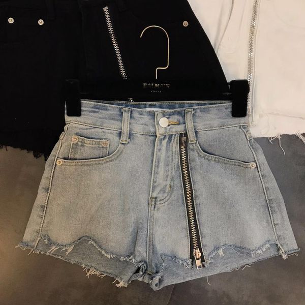 fried denim shorts