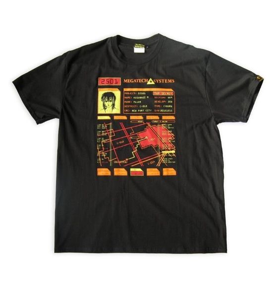 

пѬизѬак в Ѭаковине hud motoko kusanagi мђжка модна ђболка, White;black