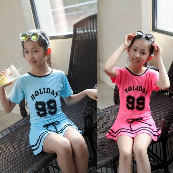 

p82os 2019 children's girls students' sports conservative one-piece children 2019 children's swimming swim girls students&#03, White;black