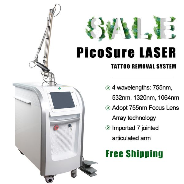 

picosure beauty equipment tattoo removal picosecond laser 755 picosecond laser beauty machine laser face acne treatment, Black