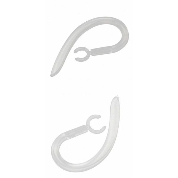 

2pcs ear contour hook clip ratative rubber replacement parts for headphone earphone bluetooth headset