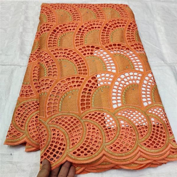 

5 yard swiss lace fabric 2019 latest dry lace embroidery african 100% cotton fabrics swiss voile popular dubai style l12052, Pink;blue