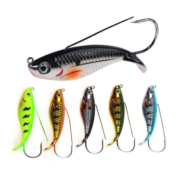 

mixed 5 color 8.5cm 21.2g jigs hard baits & lures single hook fishing hooks fishhooks artificial plastic bait fishing accessories