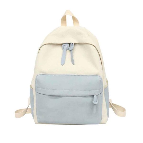 

harajuku minimalist waterproof canvas backpack small fresh female on korean college student travel backpack bag tide wind #lr3