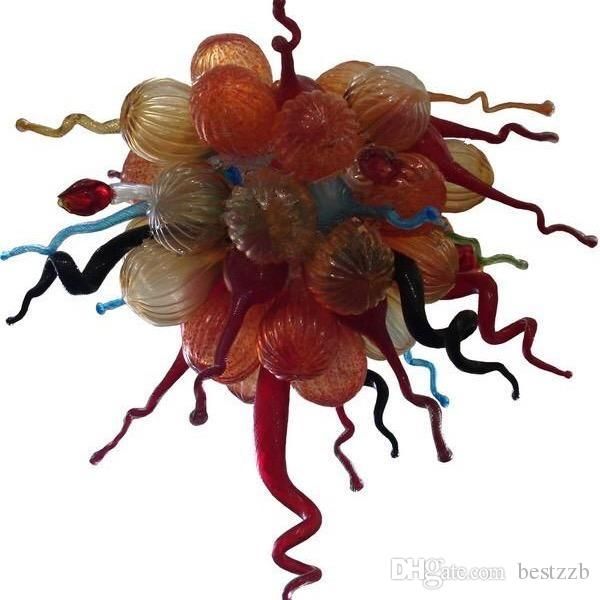 

bubbles and glass pipe ceiling light led lights 100% mouth blown glass ceiling chandelier light fixture dining room decor