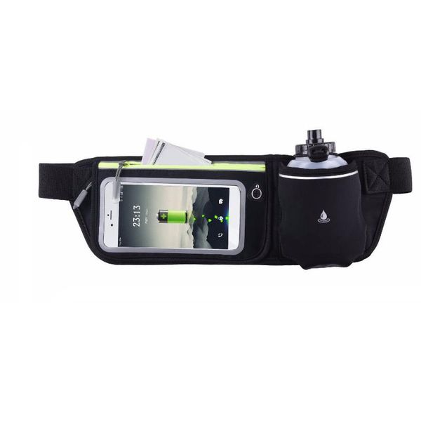 

cellphone gym kettle with belt running bags outdoors sport waist pack jogging