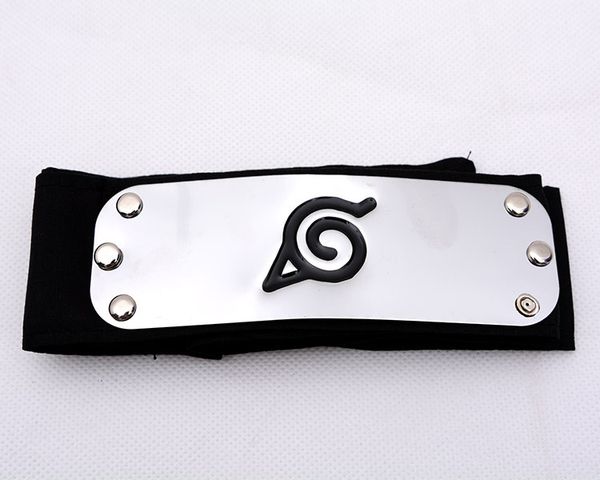 

costume accessories anime naruto headband leaf village konoha uchiha itachi kakashi akatsuki members cosplay, Silver