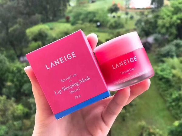 

dropshipping laneige special care lip sleeping mask lip balm lipstick moisturizing lz brand lip care cosmetic 20g, Red;pink