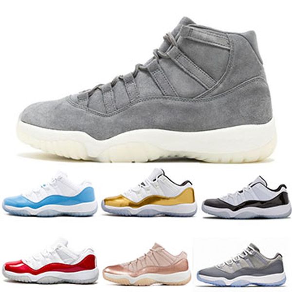 

Classic 11s Men Basketball Shoes Cap And Gown Navy Gum Barons Concord Bred Closing Ceremony Men Designer Sports Sneakers Size 40-47
