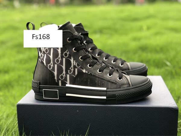 

b23 oblique casual shoes high low to help sneakers 19ss flowers technical platform shoes b23 fashion outdoor shoes size 37, Black