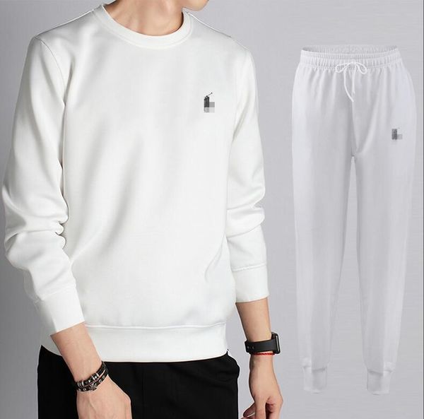 

2020fashion tracksuits men leisure sport suit luxury men's sportswear brand design jogger set cool sweatshirt ing, Gray
