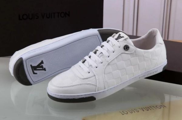 

2019 Мужские Кроссовки Дешевые Лучшие Качественные Модные Белые Кожаные Туфли На П