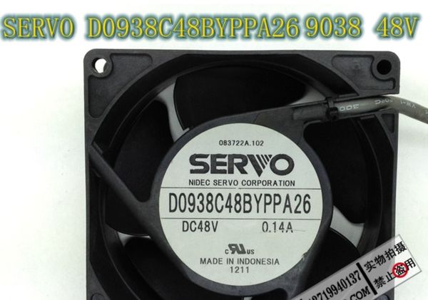 

wholesale new original 9038 9cm 48v 0.14a d0938c48byppa26 cooling fan
