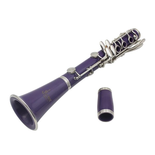 

17 keys bb clarinet with case glove reed clip for musical instrument parts