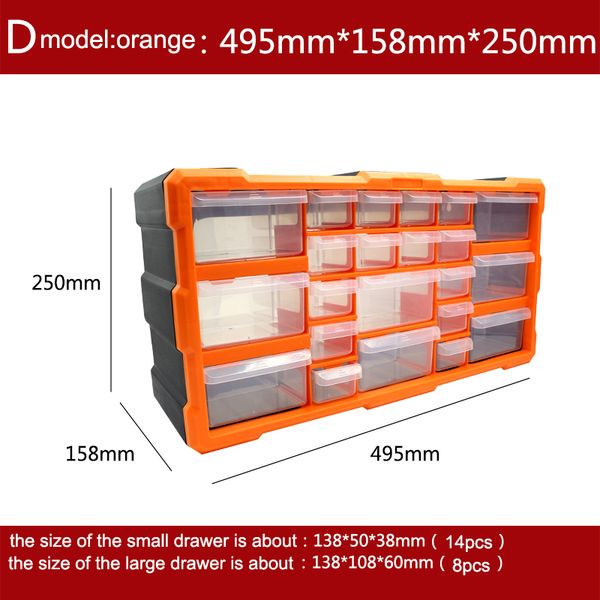 

tool case toolbox parts box classification of ark multi-grid drawer type lego building blocks receive case storage